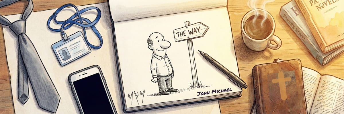 John Michael character sketch contrasting the hustle of worldly culture and Kingdom culture