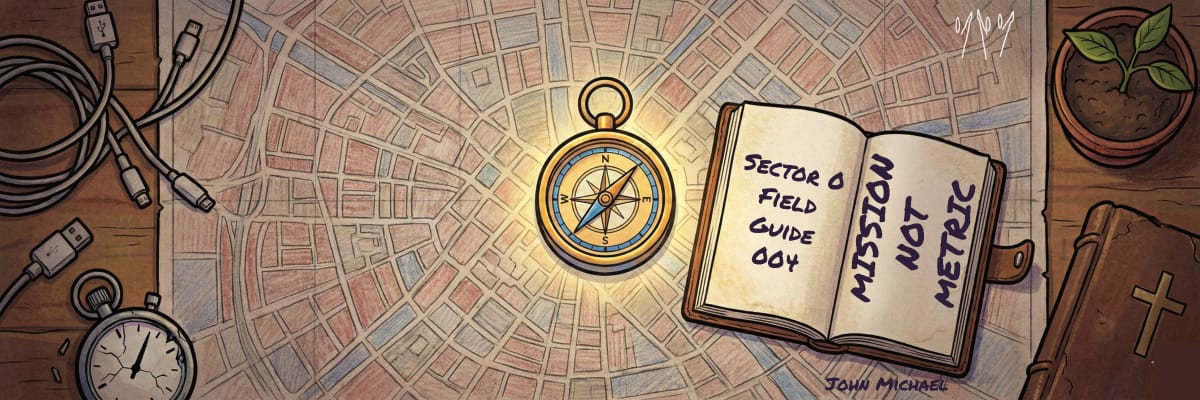 S0G004 - PLAYING FOR THE MISSION, NOT THE METRIC