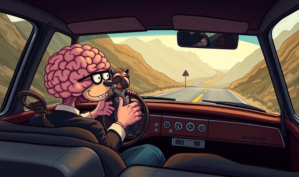 No One Is In Your Head. You’re the Only Driver.