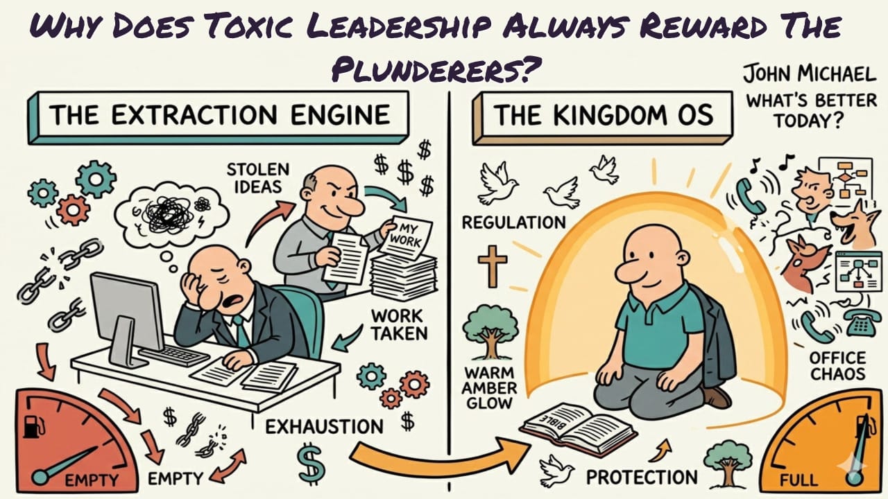 FieldNote 005: Why Does Toxic Leadership Always Reward The Plunderers?
