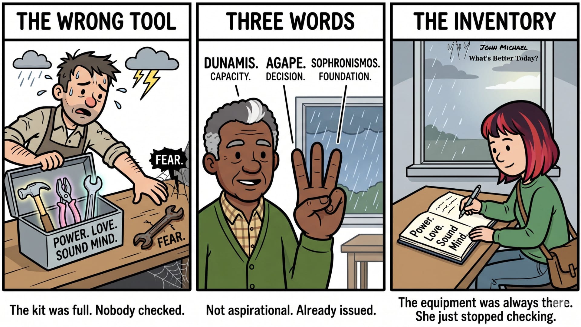 FG008: The Theology of 2 Timothy 1:7